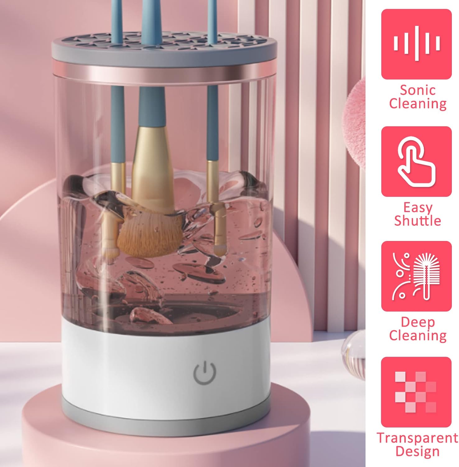 Automatic Electric Makeup Brush Cleaner